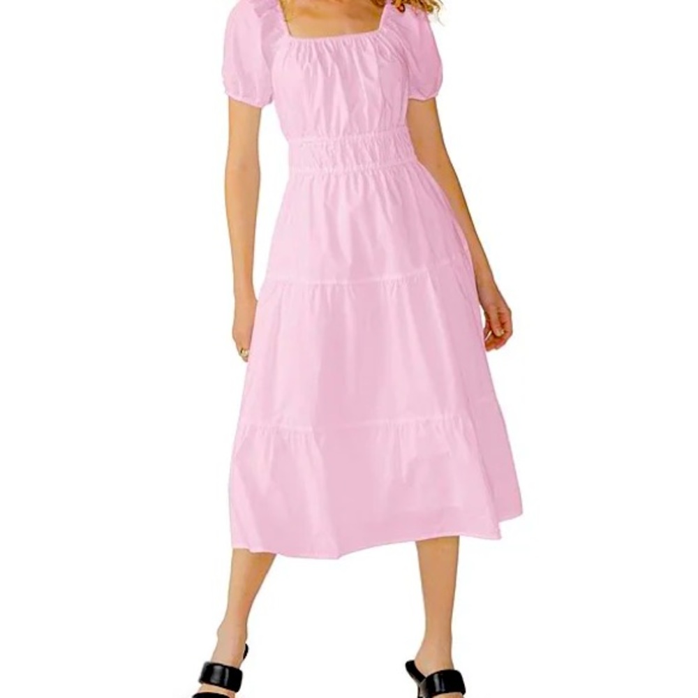 NWT Sanctuary Pink cotton midi dress